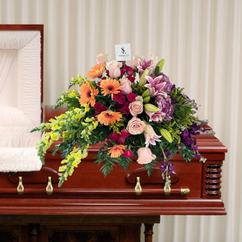 Harmonious Tribute Casket Spray image 0